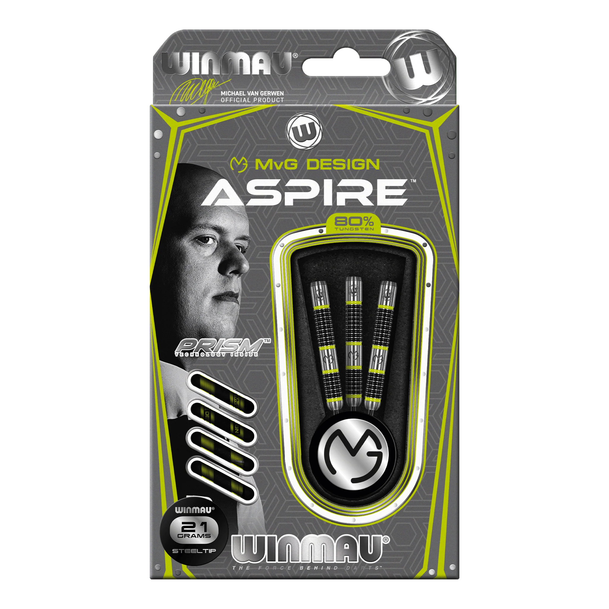 MVG Aspire - 80% Tungsten Steel Tip Darts - Image 4